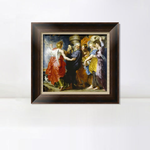 INVIN ART Framed Canvas Art Giclee Print Series#229 by Peter Paul Rubens Wall Art Living Room Home Office Decorations