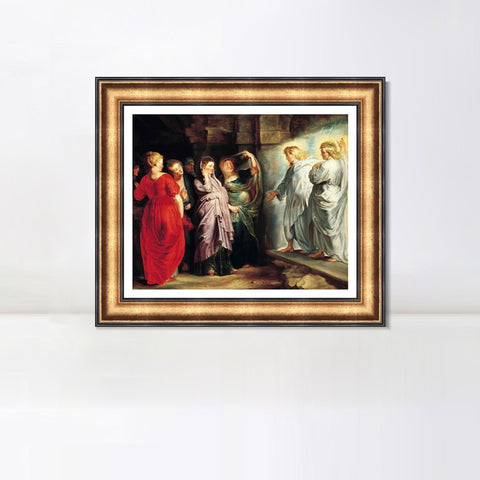 INVIN ART Framed Canvas Art Giclee Print Series#230 by Peter Paul Rubens Wall Art Living Room Home Office Decorations