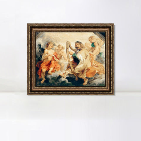 INVIN ART Framed Canvas Art Giclee Print Series#232 by Peter Paul Rubens Wall Art Living Room Home Office Decorations