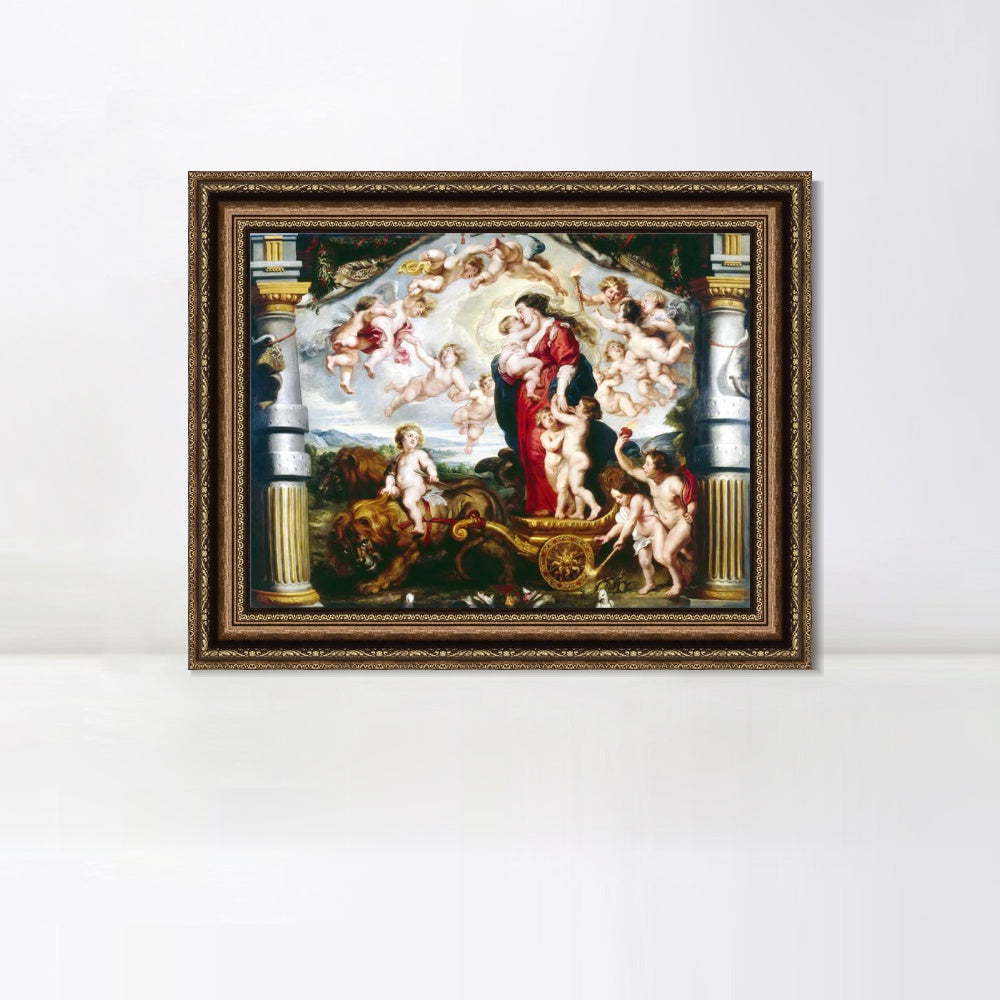 INVIN ART Framed Canvas Art Giclee Print Series#234 by Peter Paul Rubens Wall Art
