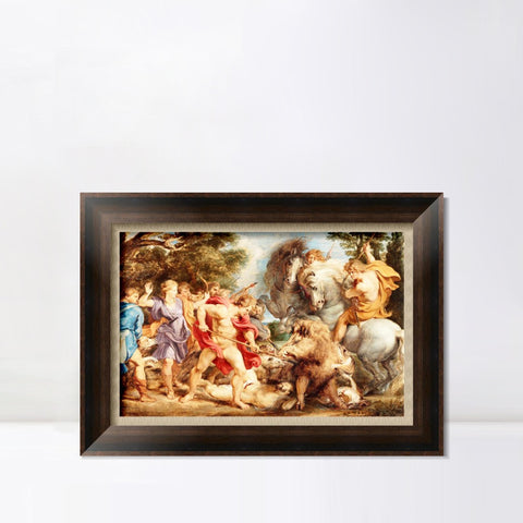 INVIN ART Framed Canvas Art Giclee Print Series#236 by Peter Paul Rubens Wall Art Living Room Home Office Decorations