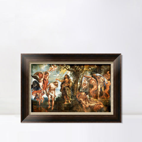INVIN ART Framed Canvas Art Giclee Print Series#237 by Peter Paul Rubens Wall Art Living Room Home Office Decorations