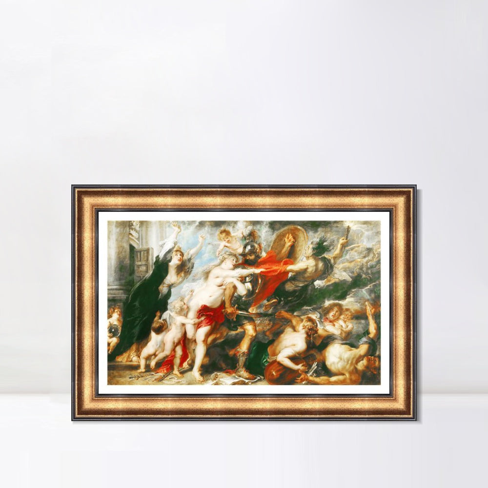 INVIN ART Framed Canvas Art Giclee Print Series#238 by Peter Paul Rubens Wall Art