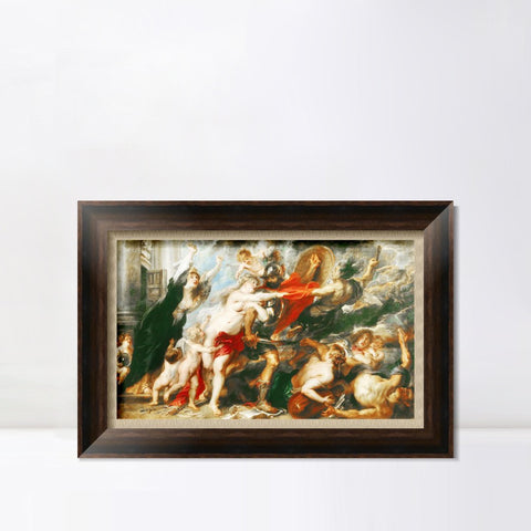 INVIN ART Framed Canvas Art Giclee Print Series#238 by Peter Paul Rubens Wall Art Living Room Home Office Decorations