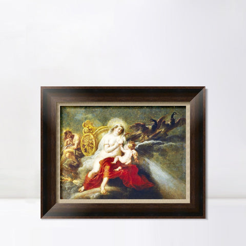 INVIN ART Framed Canvas Art Giclee Print Series#239 by Peter Paul Rubens Wall Art Living Room Home Office Decorations