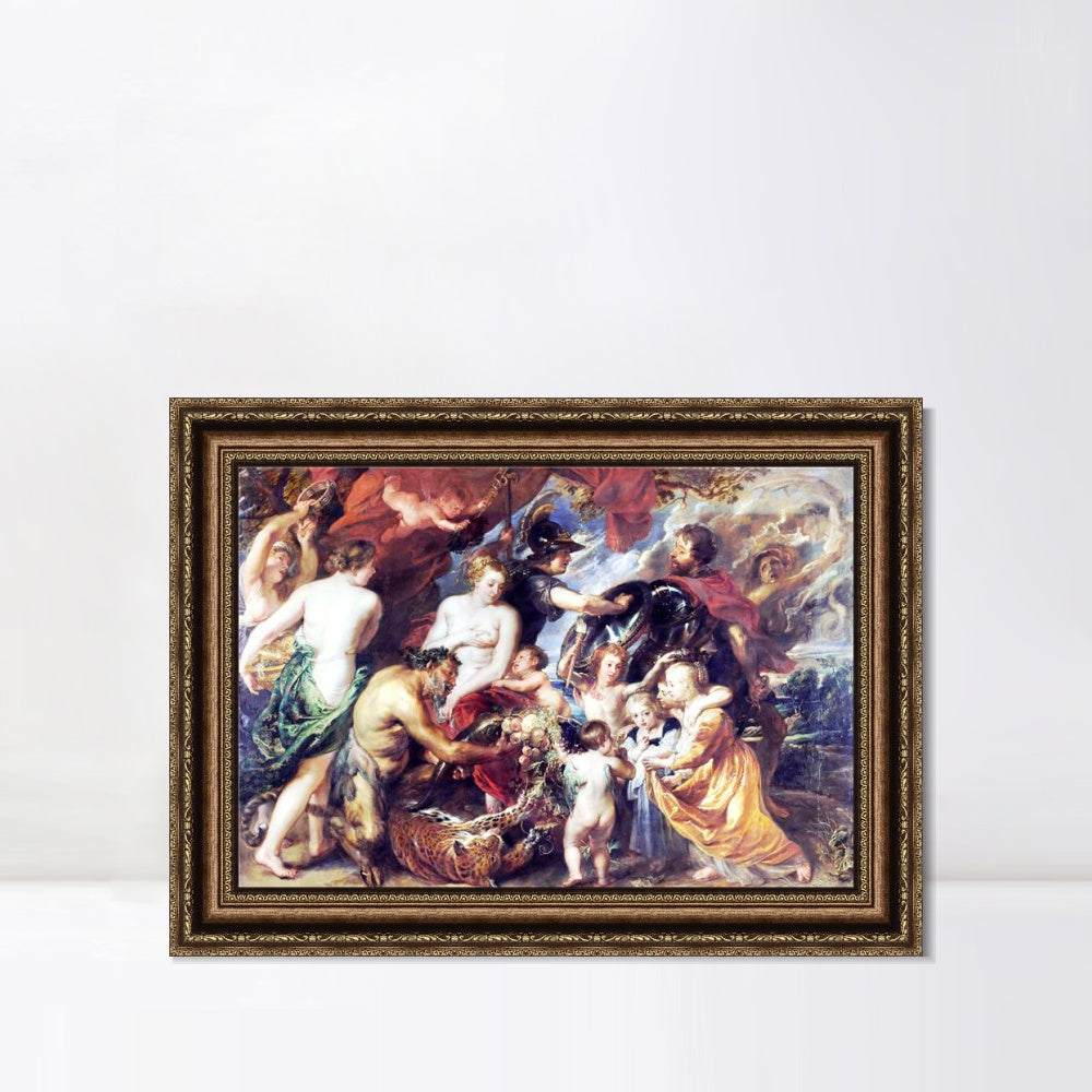 INVIN ART Framed Canvas Art Giclee Print Series#240 by Peter Paul Rubens Wall Art
