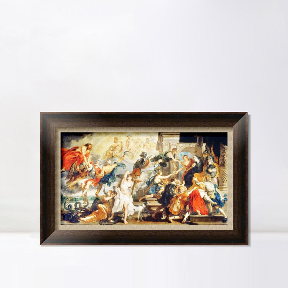INVIN ART Framed Canvas Art Giclee Print Series#241 by Peter Paul Rubens Wall Art