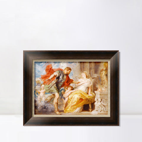 INVIN ART Framed Canvas Art Giclee Print Series#242 by Peter Paul Rubens Wall Art Living Room Home Office Decorations
