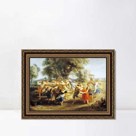 INVIN ART Framed Canvas Art Giclee Print Series#246 by Peter Paul Rubens Wall Art Living Room Home Office Decorations