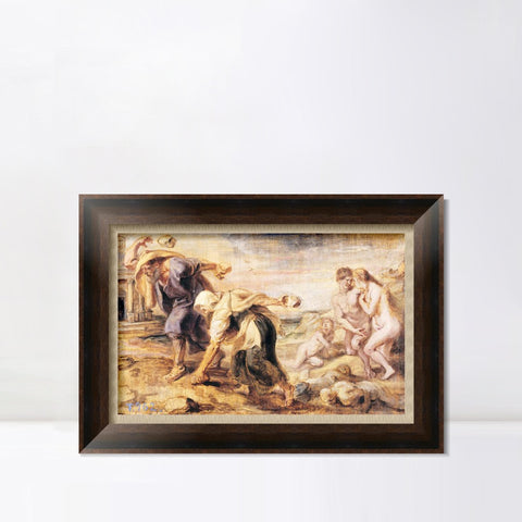 INVIN ART Framed Canvas Art Giclee Print Series#248 by Peter Paul Rubens Wall Art Living Room Home Office Decorations