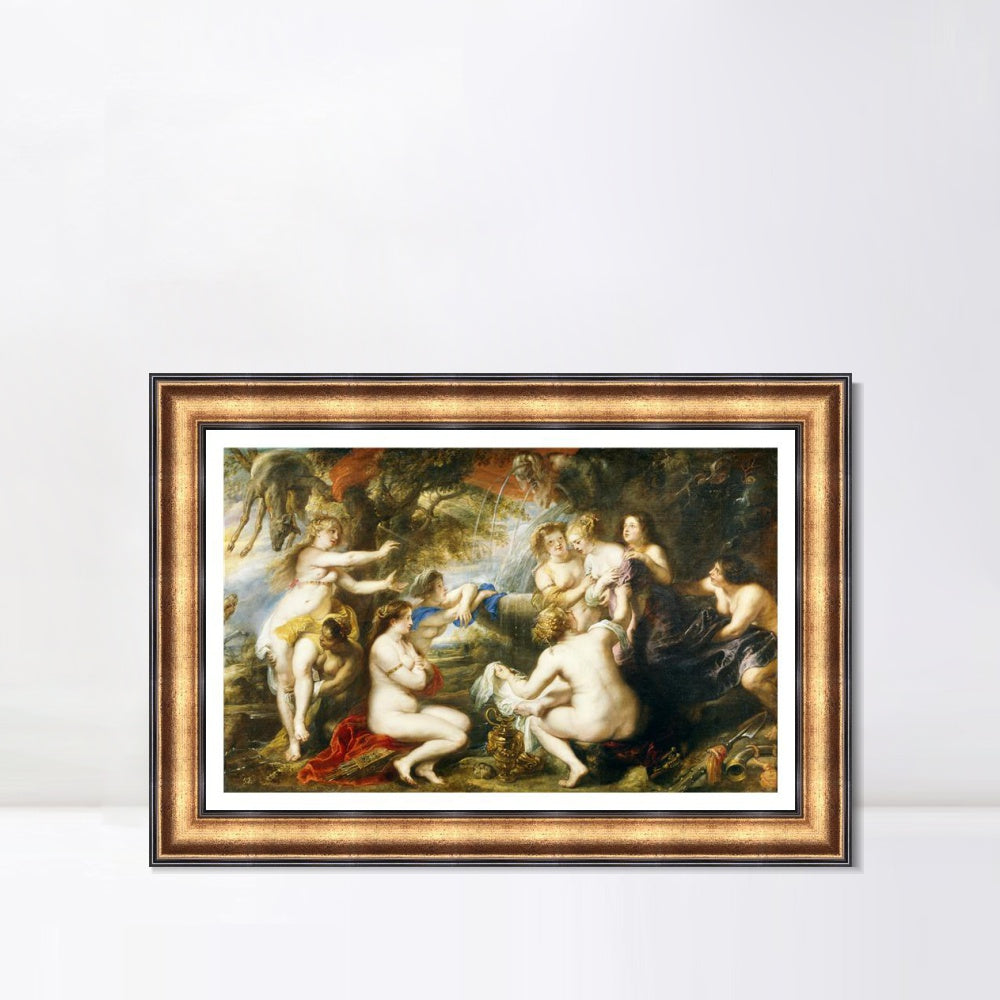 INVIN ART Framed Canvas Art Giclee Print Series#249 by Peter Paul Rubens Wall Art
