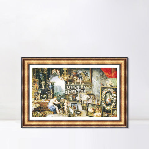 INVIN ART Framed Canvas Art Giclee Print Series#251 by Peter Paul Rubens Wall Art Living Room Home Office Decorations