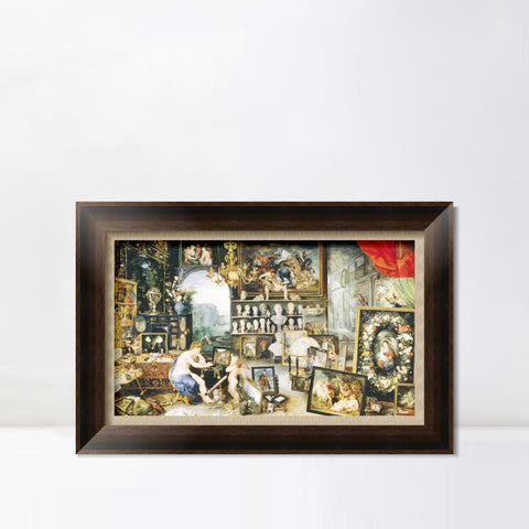 INVIN ART Framed Canvas Art Giclee Print Series#251 by Peter Paul Rubens Wall Art Living Room Home Office Decorations