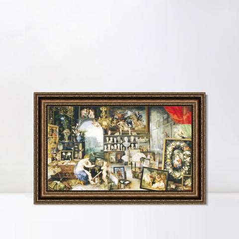 INVIN ART Framed Canvas Art Giclee Print Series#251 by Peter Paul Rubens Wall Art Living Room Home Office Decorations