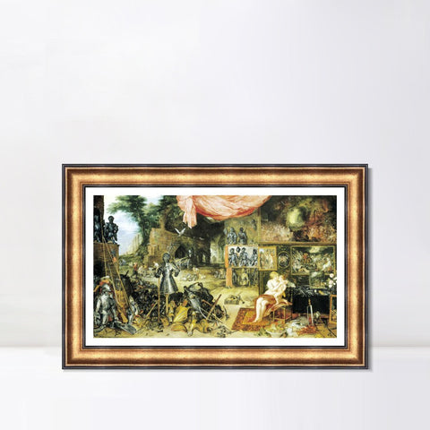 INVIN ART Framed Canvas Art Giclee Print Series#252 by Peter Paul Rubens Wall Art Living Room Home Office Decorations