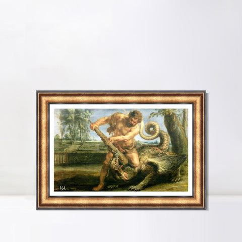 INVIN ART Framed Canvas Art Giclee Print Series#253 by Peter Paul Rubens Wall Art Living Room Home Office Decorations