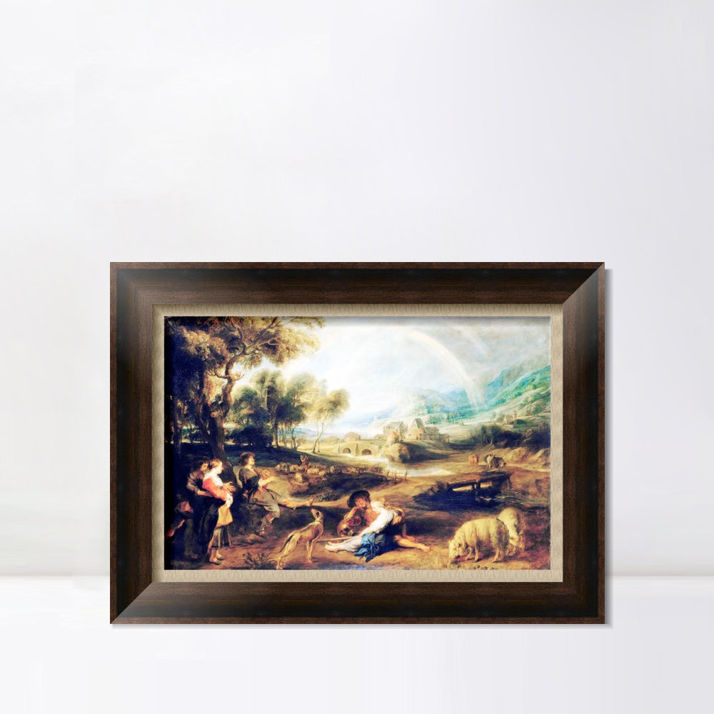 INVIN ART Framed Canvas Art Giclee Print Series#256 by Peter Paul Rubens Wall Art