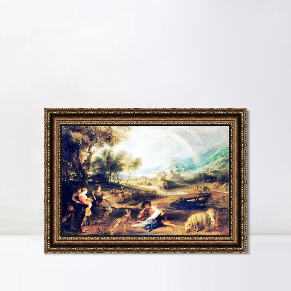 INVIN ART Framed Canvas Art Giclee Print Series#256 by Peter Paul Rubens Wall Art