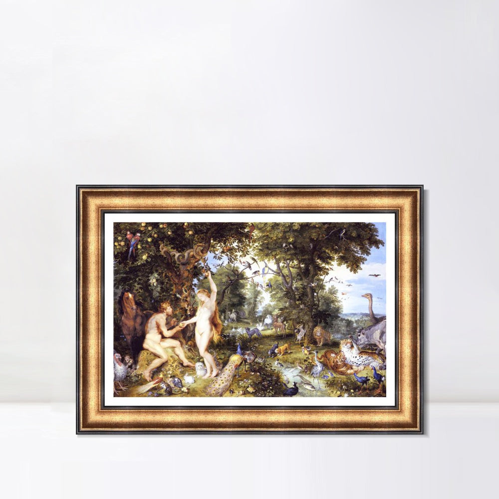 INVIN ART Framed Canvas Art Giclee Print Series#257 by Peter Paul Rubens Wall Art