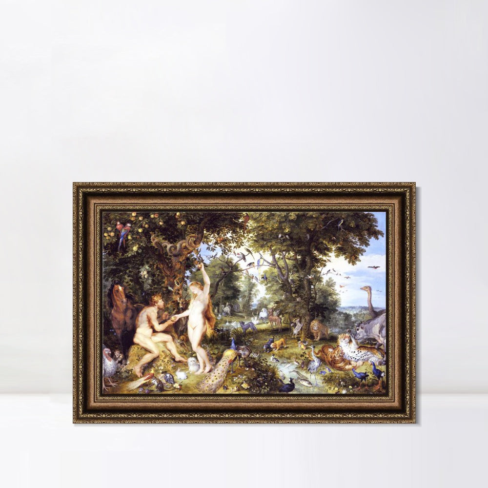 INVIN ART Framed Canvas Art Giclee Print Series#257 by Peter Paul Rubens Wall Art