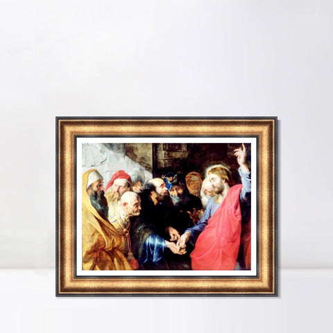INVIN ART Framed Canvas Art Giclee Print Series#258 by Peter Paul Rubens Wall Art Living Room Home Office Decorations
