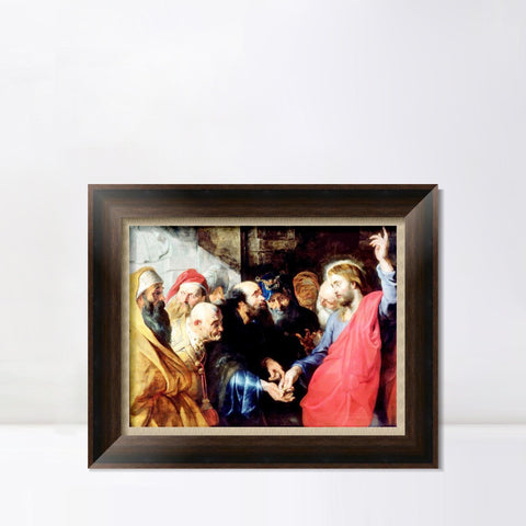 INVIN ART Framed Canvas Art Giclee Print Series#258 by Peter Paul Rubens Wall Art Living Room Home Office Decorations