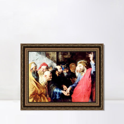INVIN ART Framed Canvas Art Giclee Print Series#258 by Peter Paul Rubens Wall Art Living Room Home Office Decorations