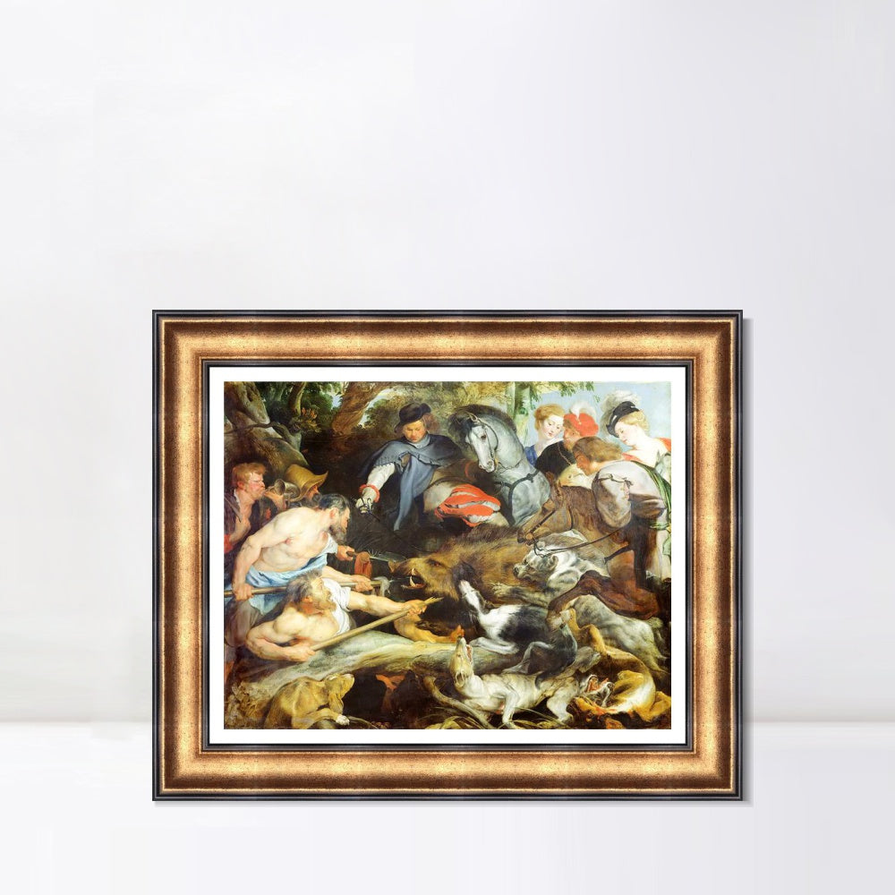 INVIN ART Framed Canvas Art Giclee Print Series#259 by Peter Paul Rubens Wall Art