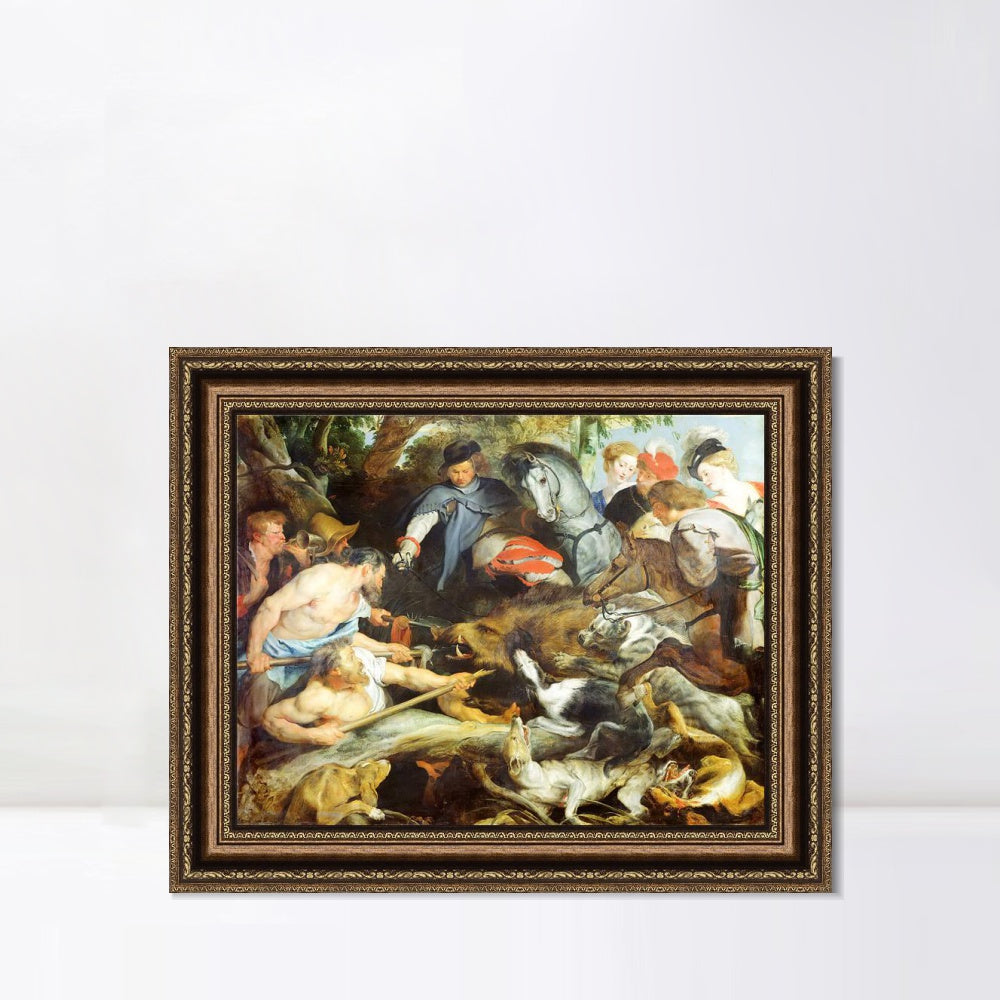INVIN ART Framed Canvas Art Giclee Print Series#259 by Peter Paul Rubens Wall Art