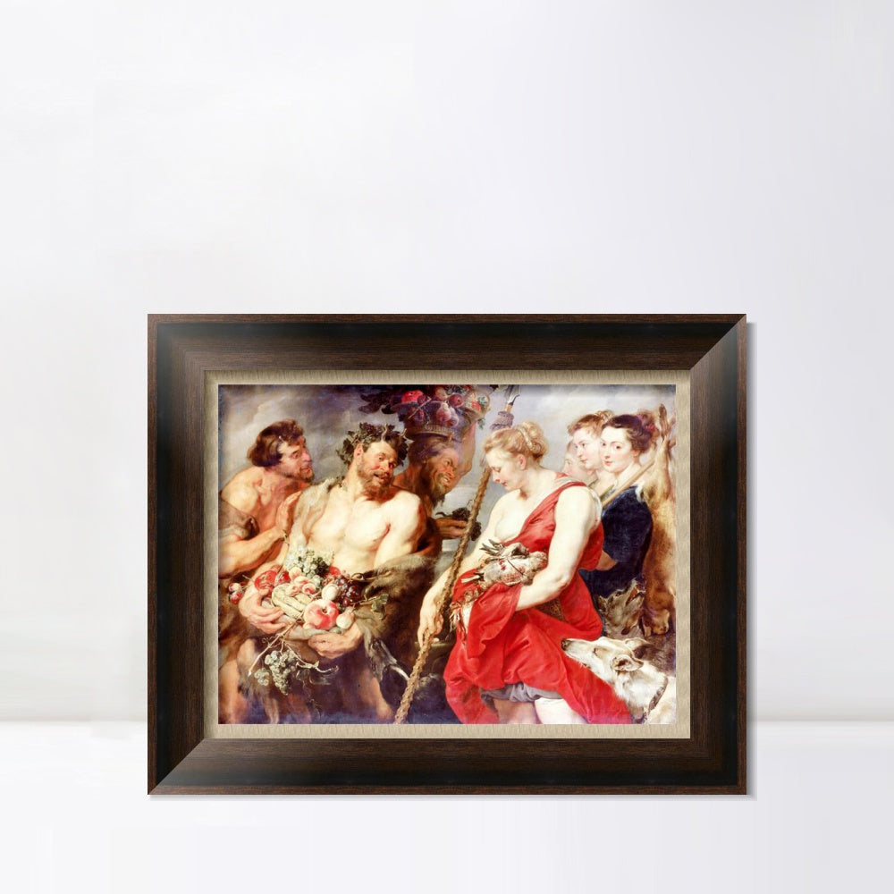INVIN ART Framed Canvas Art Giclee Print Series#262 by Peter Paul Rubens Wall Art