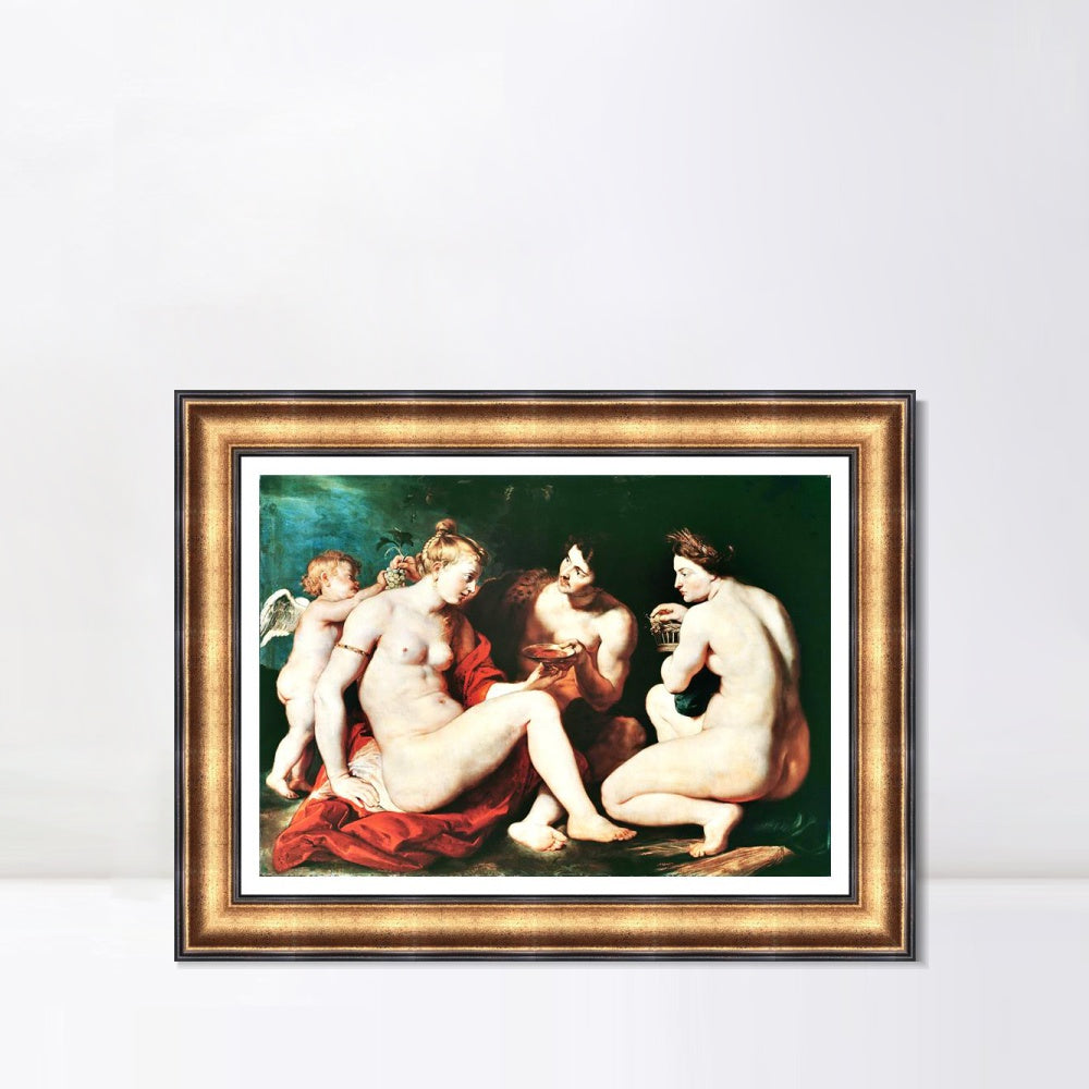 INVIN ART Framed Canvas Art Giclee Print Series#265 by Peter Paul Rubens Wall Art