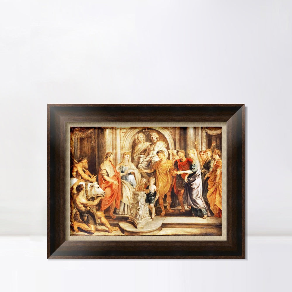 INVIN ART Framed Canvas Art Giclee Print Series#267 by Peter Paul Rubens Wall Art