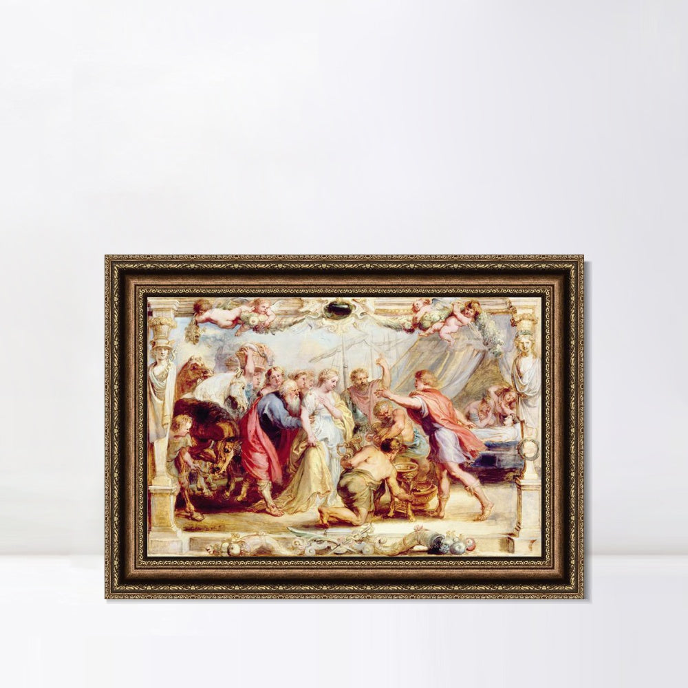 INVIN ART Framed Canvas Art Giclee Print Series#268 by Peter Paul Rubens Wall Art