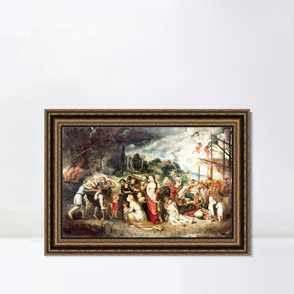 INVIN ART Framed Canvas Art Giclee Print Series#269 by Peter Paul Rubens Wall Art Living Room Home Office Decorations