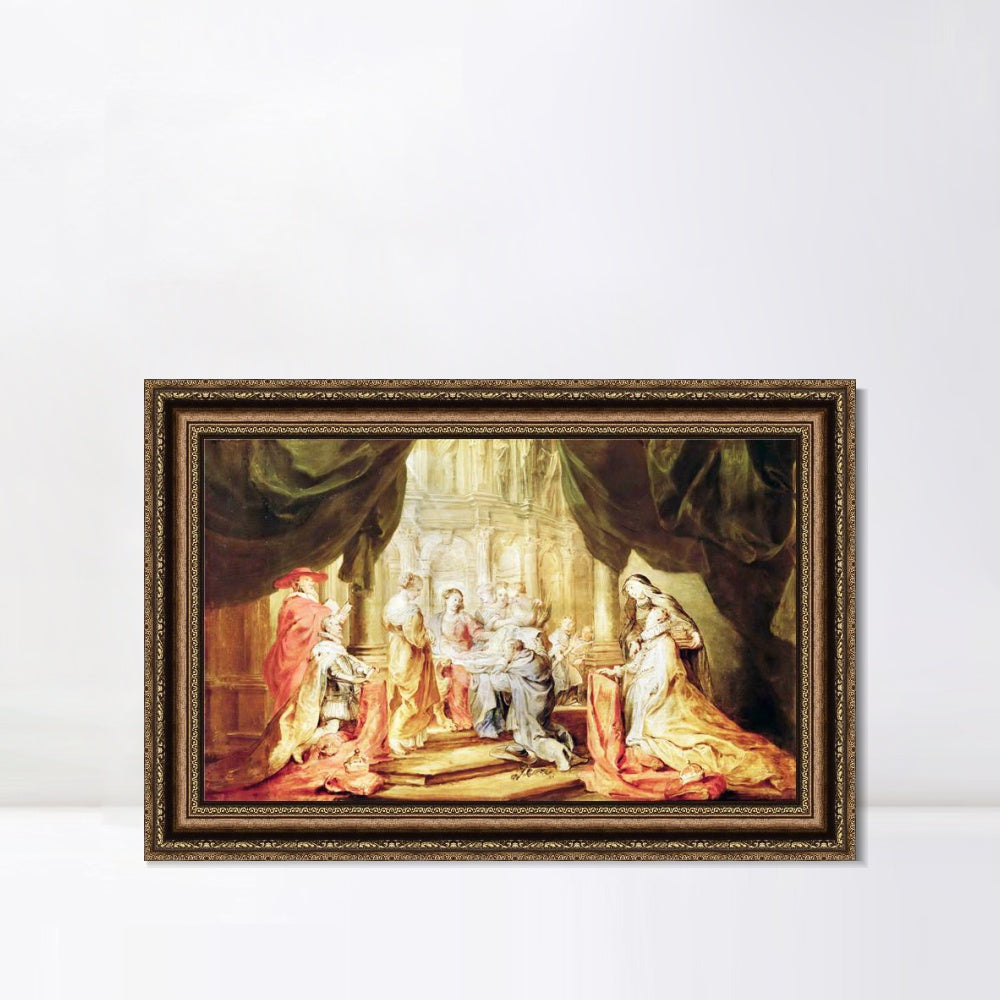 INVIN ART Framed Canvas Art Giclee Print Series#272 by Peter Paul Rubens Wall Art