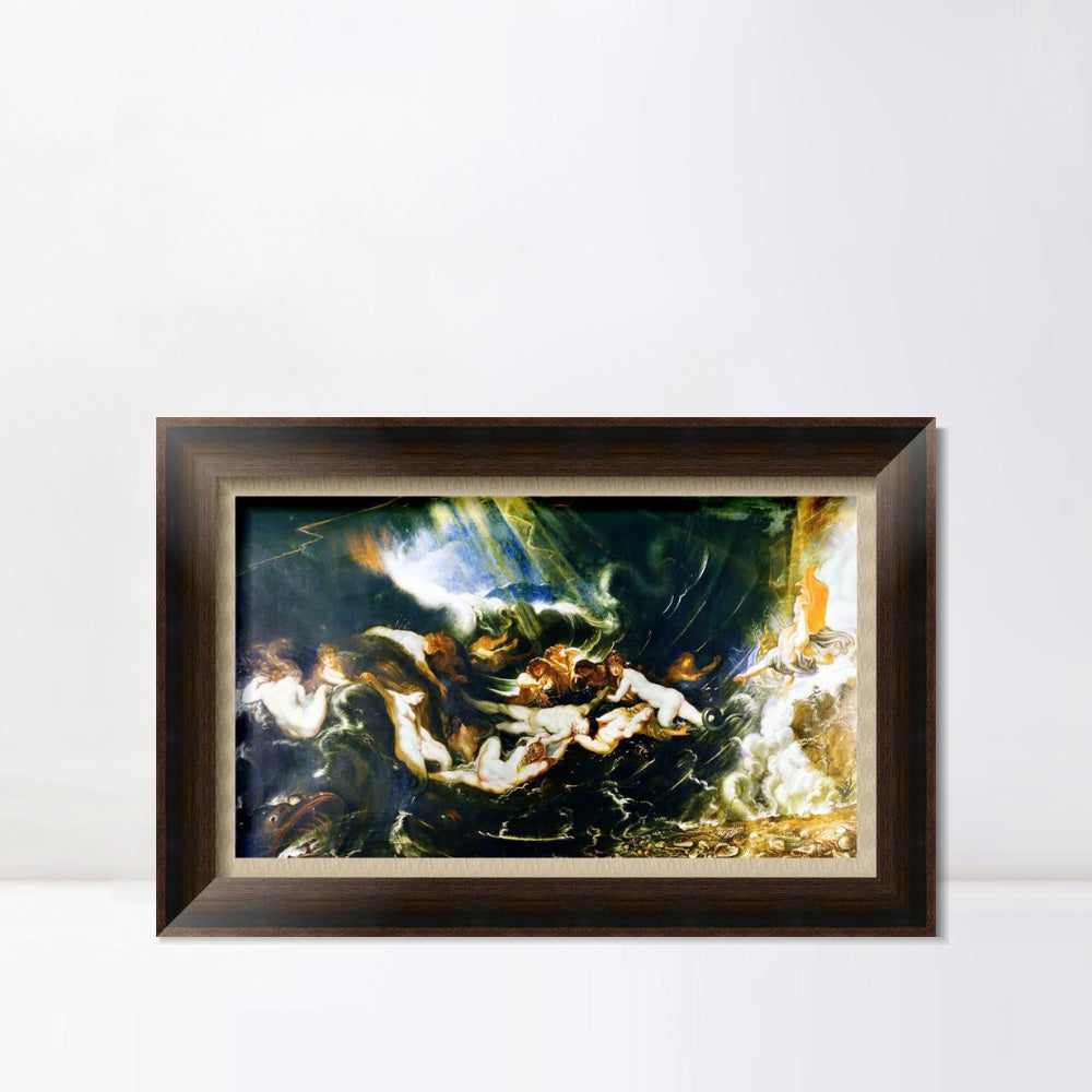 INVIN ART Framed Canvas Art Giclee Print Series#274 by Peter Paul Rubens Wall Art Living Room Home Office Decorations