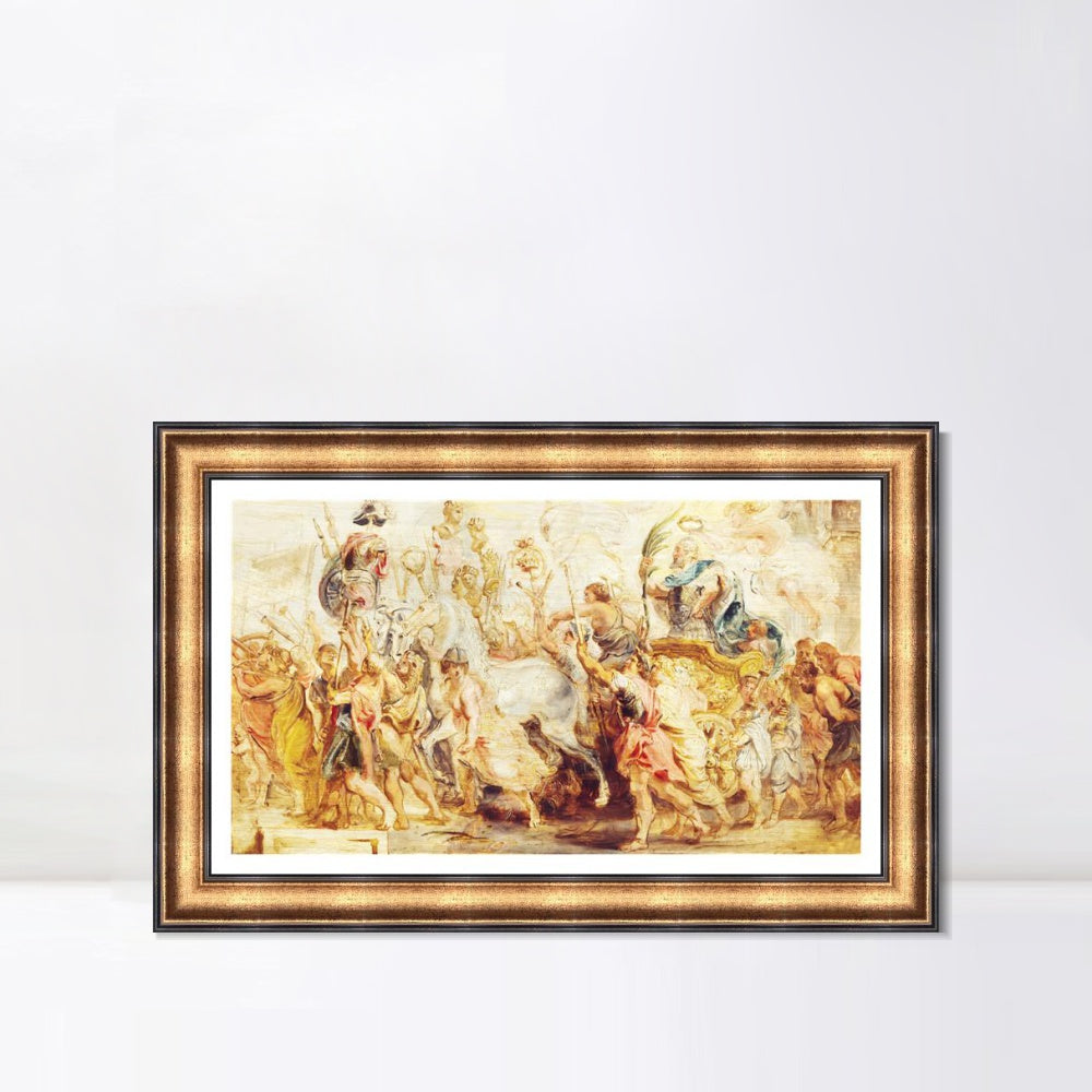 INVIN ART Framed Canvas Art Giclee Print Series#275 by Peter Paul Rubens Wall Art