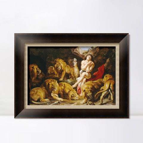 INVIN ART Framed Canvas Art Giclee Print Series#277 by Peter Paul Rubens Wall Art Living Room Home Office Decorations