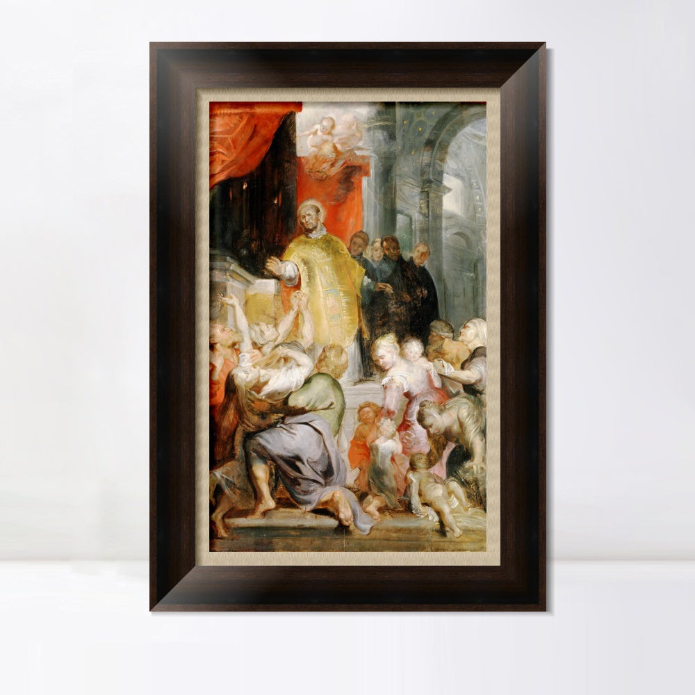 INVIN ART Framed Canvas Art Giclee Print Series#278 by Peter Paul Rubens Wall Art