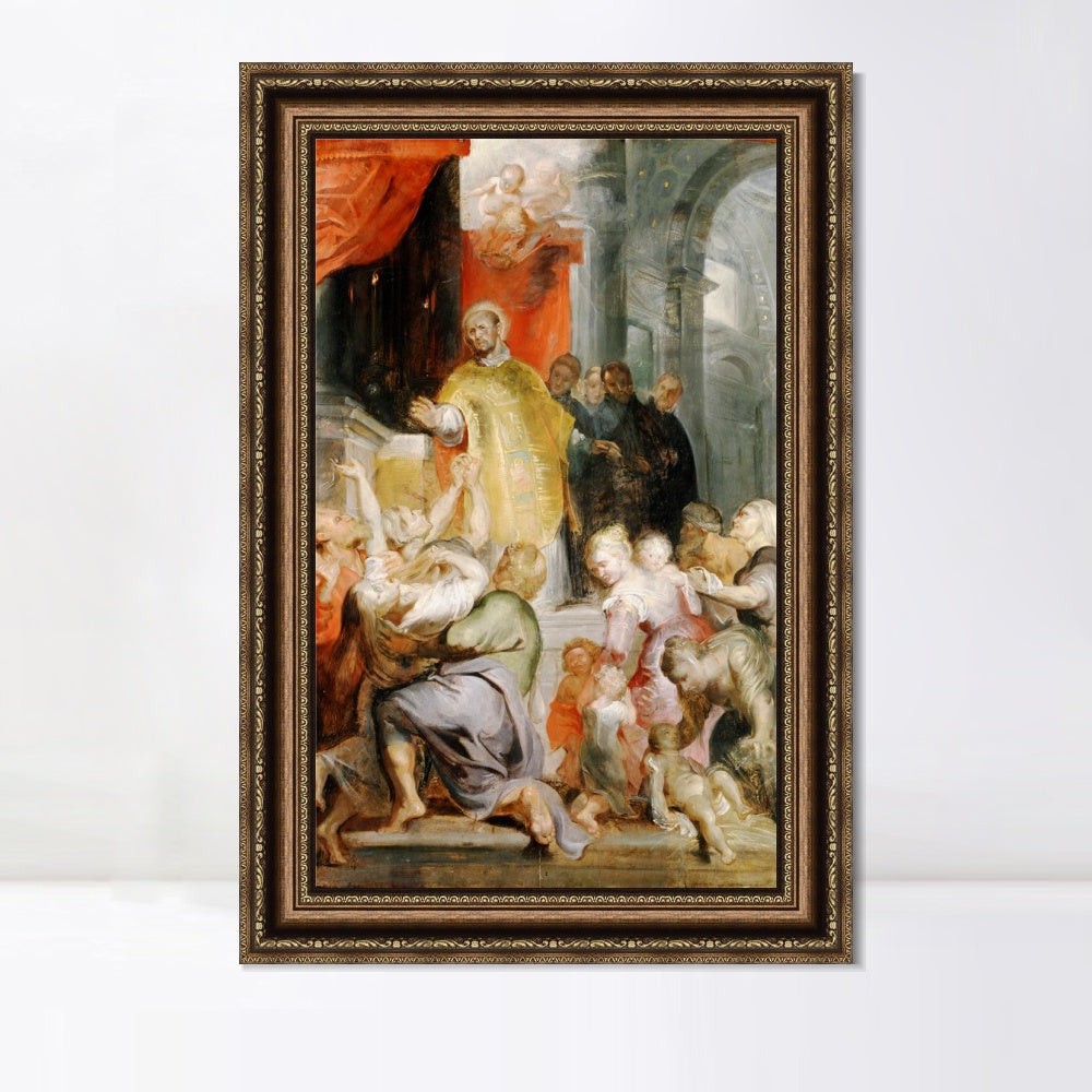 INVIN ART Framed Canvas Art Giclee Print Series#278 by Peter Paul Rubens Wall Art