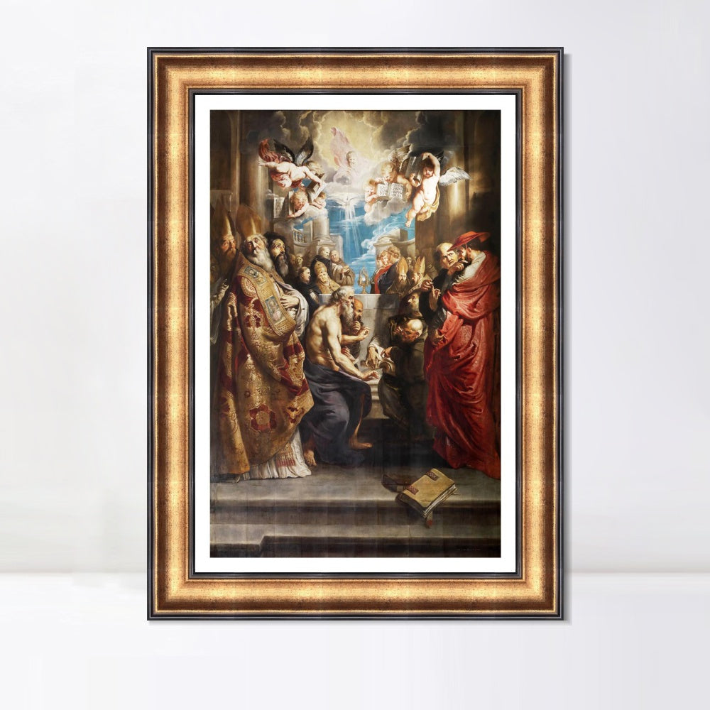 INVIN ART Framed Canvas Art Giclee Print Series#281 by Peter Paul Rubens Wall Art