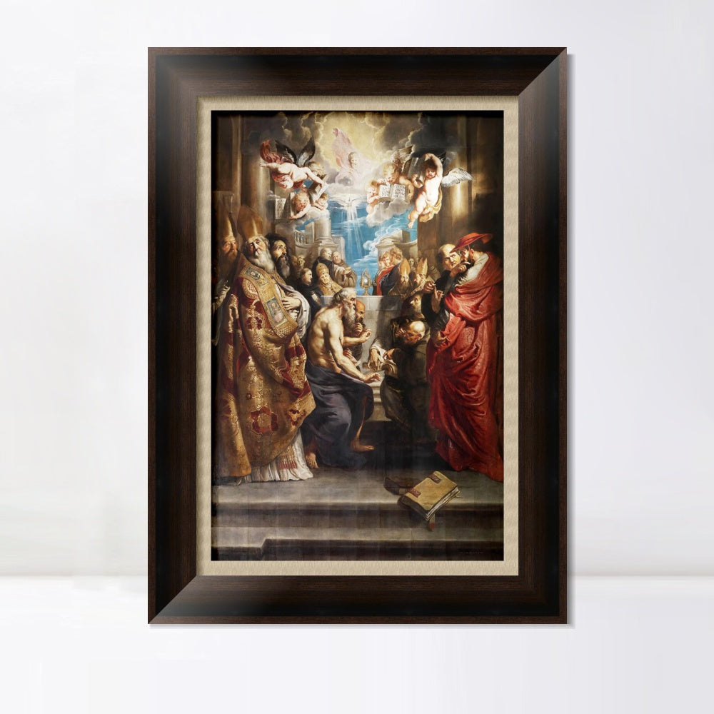 INVIN ART Framed Canvas Art Giclee Print Series#281 by Peter Paul Rubens Wall Art