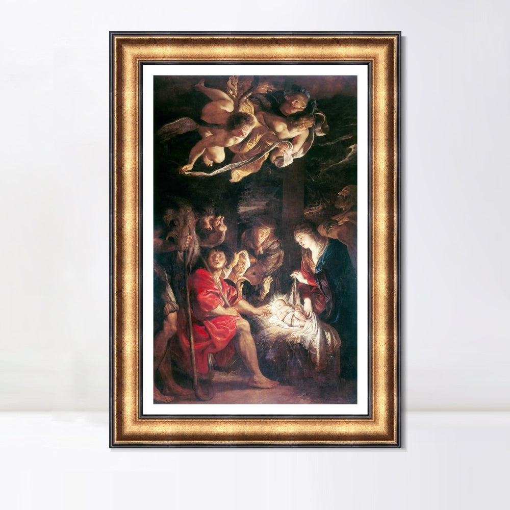 INVIN ART Framed Canvas Art Giclee Print Series#282 by Peter Paul Rubens Wall Art