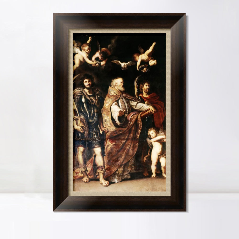 INVIN ART Framed Canvas Art Giclee Print Series#283 by Peter Paul Rubens Wall Art