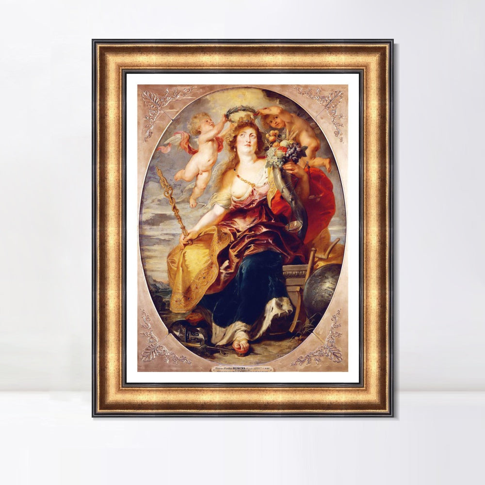 INVIN ART Framed Canvas Art Giclee Print Series#285 by Peter Paul Rubens Wall Art