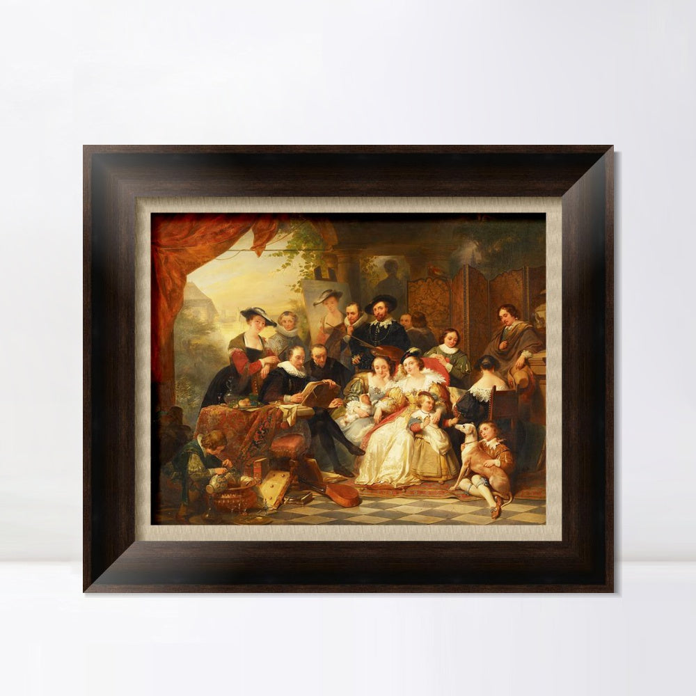 INVIN ART Framed Canvas Art Giclee Print Series#287 by Peter Paul Rubens Wall Art