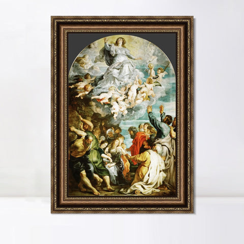 INVIN ART Framed Canvas Art Giclee Print Series#288 by Peter Paul Rubens Wall Art Living Room Home Office Decorations