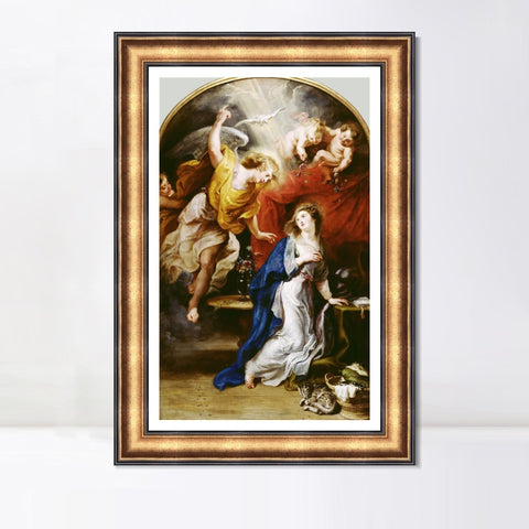INVIN ART Framed Canvas Art Giclee Print Series#289 by Peter Paul Rubens Wall Art Living Room Home Office Decorations