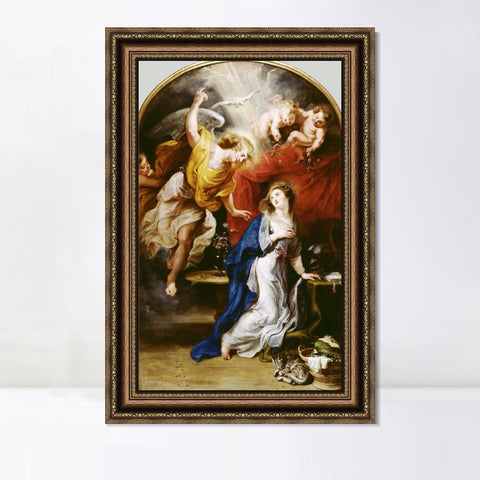 INVIN ART Framed Canvas Art Giclee Print Series#289 by Peter Paul Rubens Wall Art Living Room Home Office Decorations