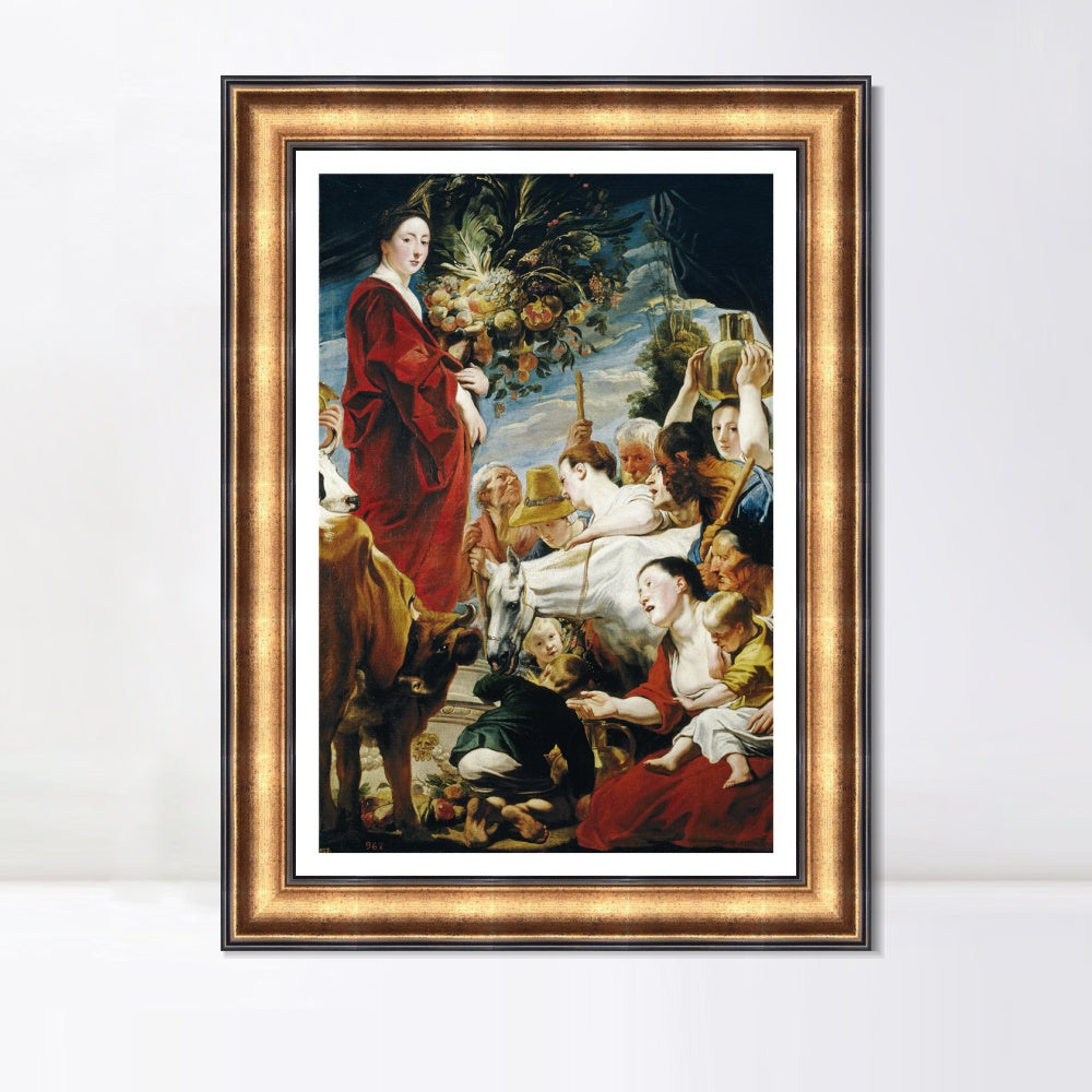 INVIN ART Framed Canvas Art Giclee Print Series#291 by Peter Paul Rubens Wall Art